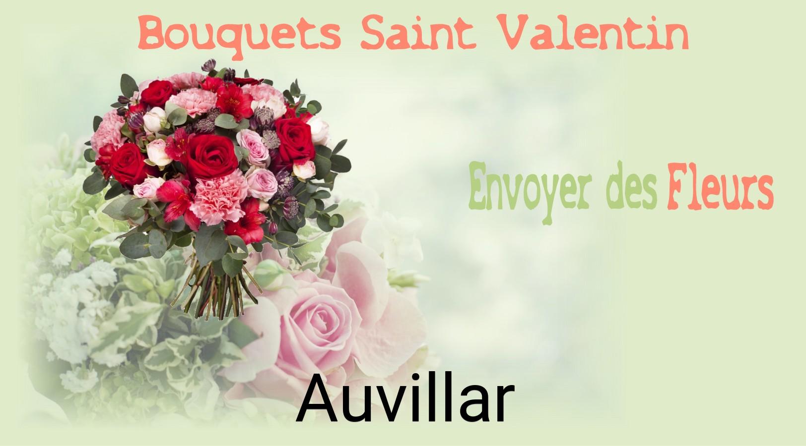 Roses de Saint-Valentin livrées à Auvillar